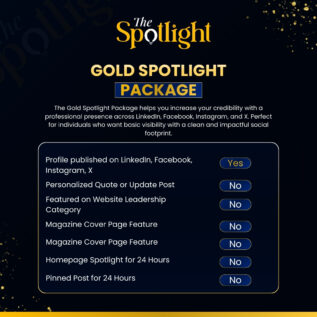 Gold Spotlight Package