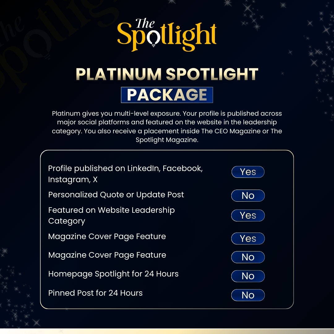 Platinum Spotlight Package